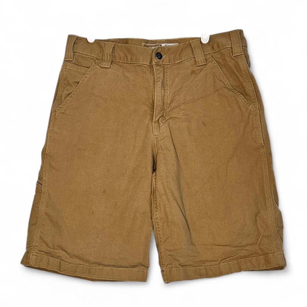 Carhartt Relaxed Fit Canvas Work shorts size 32 10in Inseam